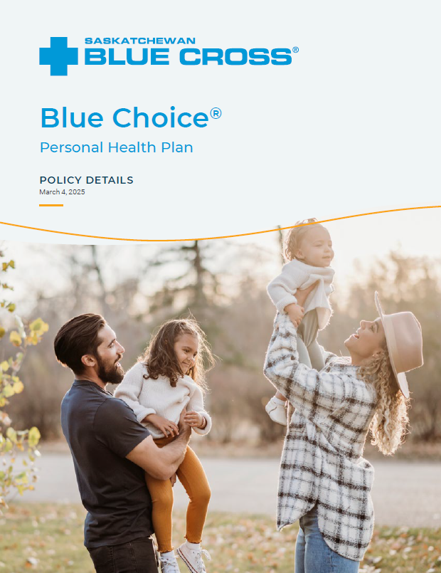 Blue Choice policy booklet cover